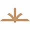 Ekena Millwork Redmond Smooth Timber Gable Bracket, Western Red Cedar, 72"W x 33"H x 1 1/2"D x 5 1/2"F, 11/12 Pitch GBW072X33X0206RED00SWR - alternate 1